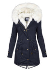 Helvano | Elegante Winterjacke mit Kapuze für Damen