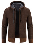 Helvano | Strickjacke mit Kapuze für Herren