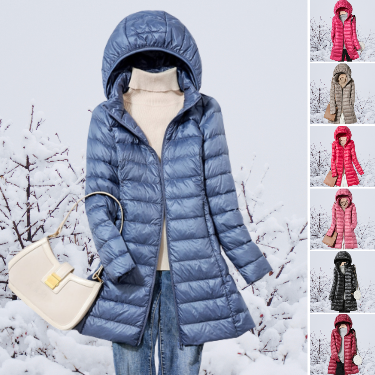 Helvano | Ultraleichte Winterjacke für Damen