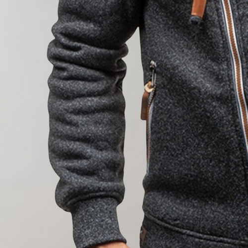 Helvano | Casual Zip-Hoodie für Herren