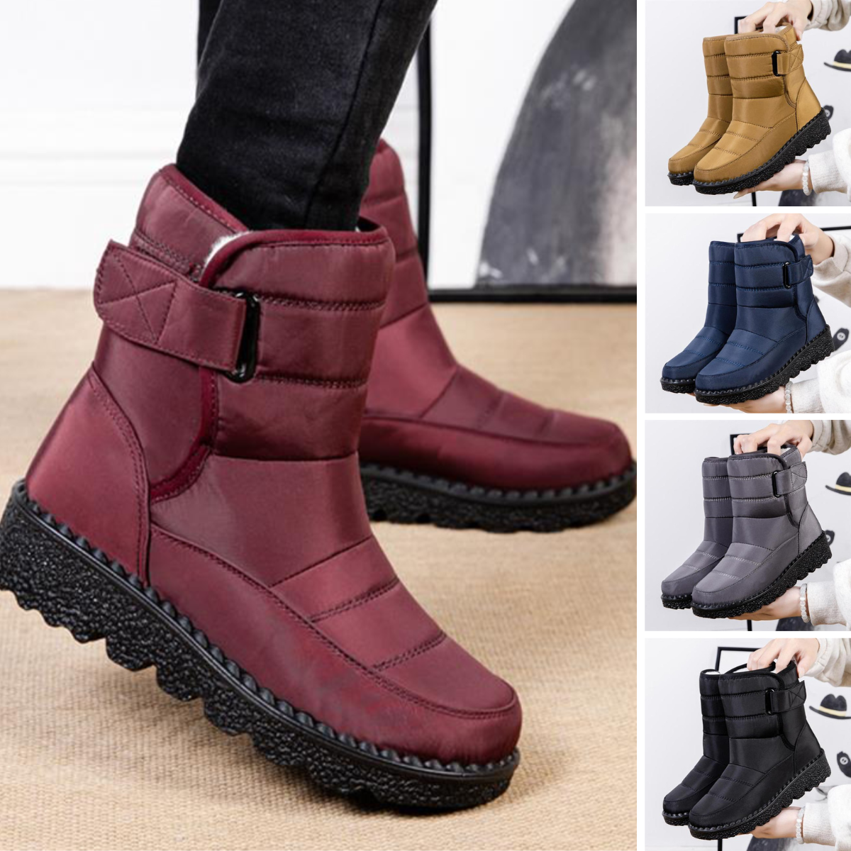 Helvano | Gefütterte Winterstiefel für Damen