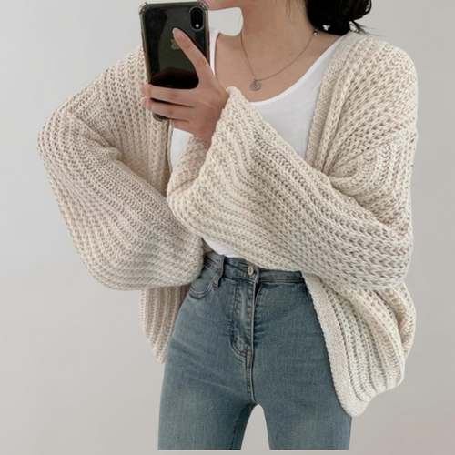 Helvano | Langarm-Strickjacke für Damen