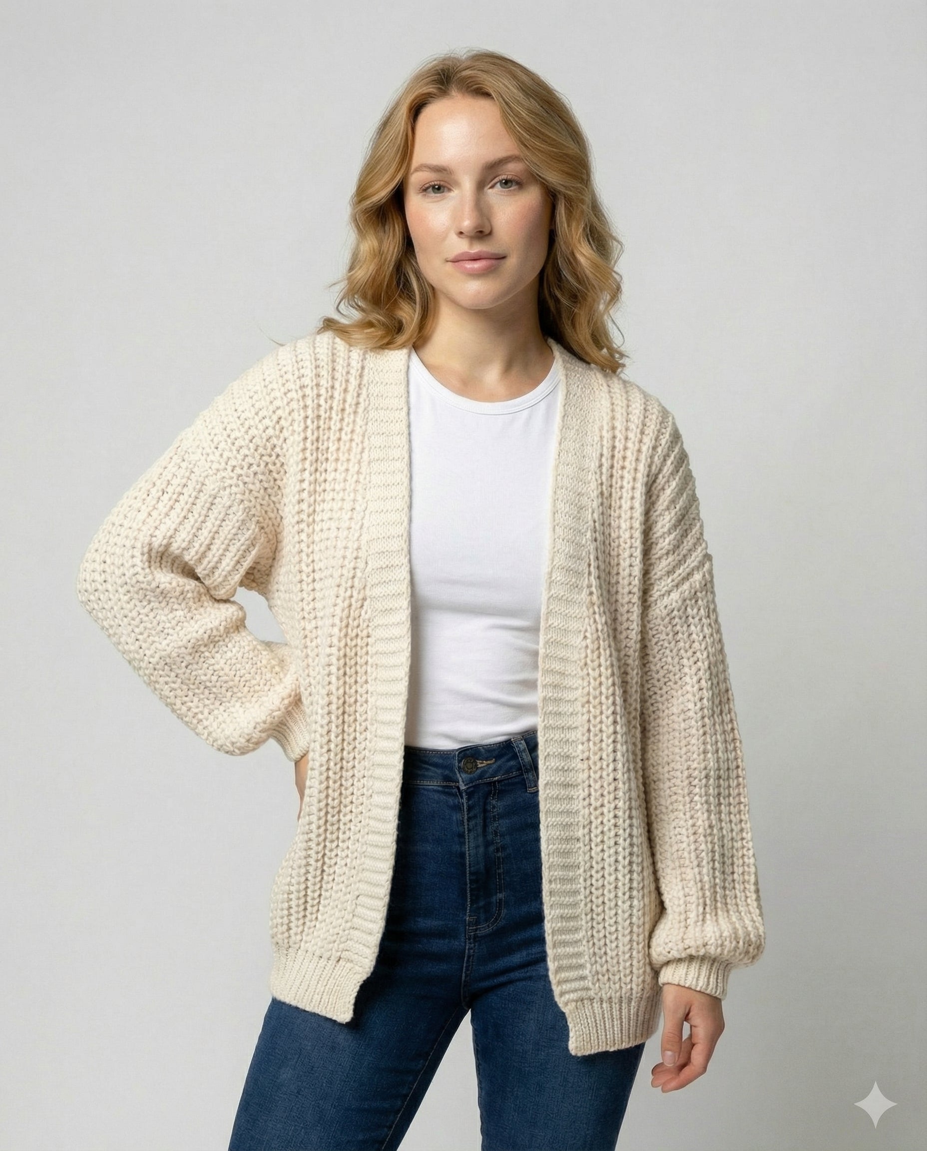 Helvano | Strickjacke für Damen mit Langarm