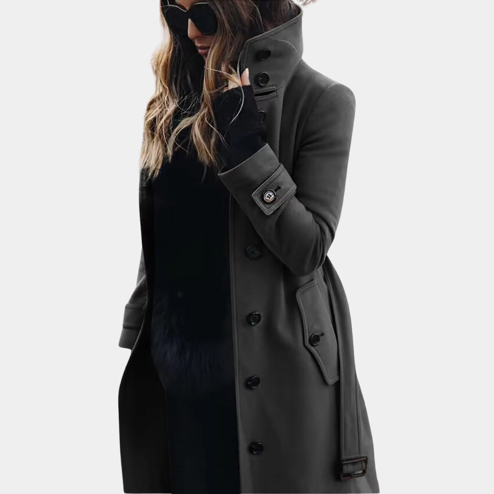 Helvano | Eleganter warmer Trenchcoat für Damen