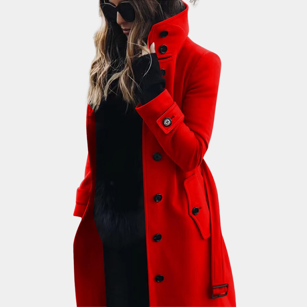 Helvano | Eleganter warmer Trenchcoat für Damen