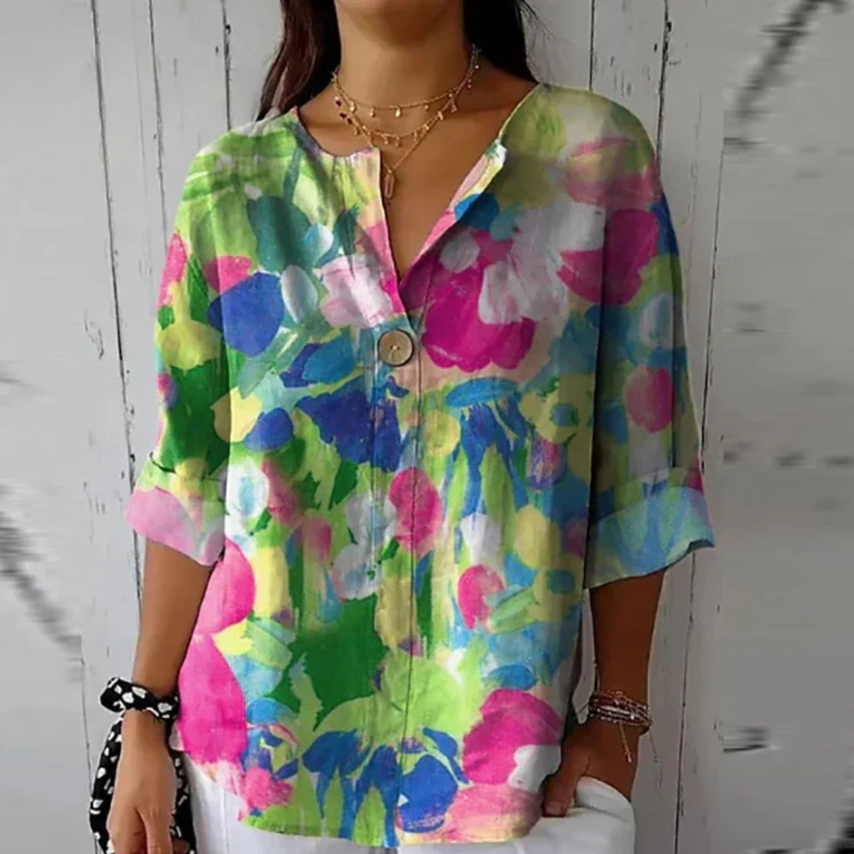 Helvano | Geblümte Bluse für Damen