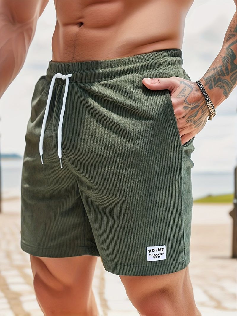 Helvano | Cord-Herrenshorts mit Kordelzug
