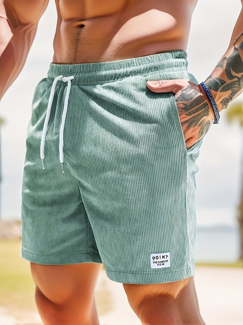 Helvano | Cord-Herrenshorts mit Kordelzug