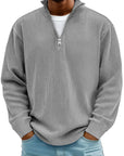 Helvano | Pullover mit Half-Zip für Herren