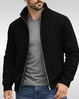 Helvano | Strickjacke mit Reissverschluss für Herren