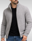 Helvano | Strickjacke mit Reissverschluss für Herren