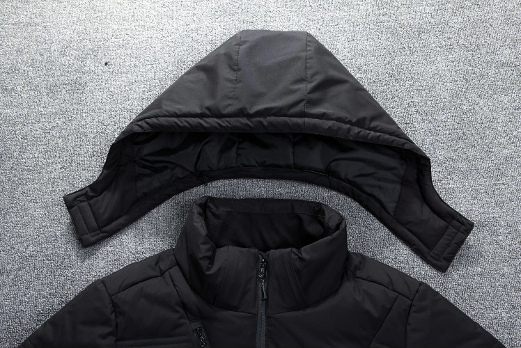 Helvano | Herren Winterjacke mit abnehmbarer Kapuze