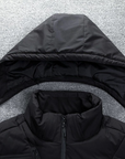 Helvano | Herren Winterjacke mit abnehmbarer Kapuze