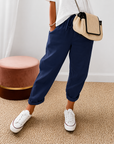 Helvano | Lockere Leinenhose für Damen