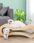 Helvano | Gewellte Kratz-Lounge für Katzen