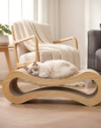 Helvano | Gewellte Kratz-Lounge für Katzen