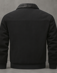 Helvano | Herrenjacke mit Kunstfell in Schwarz