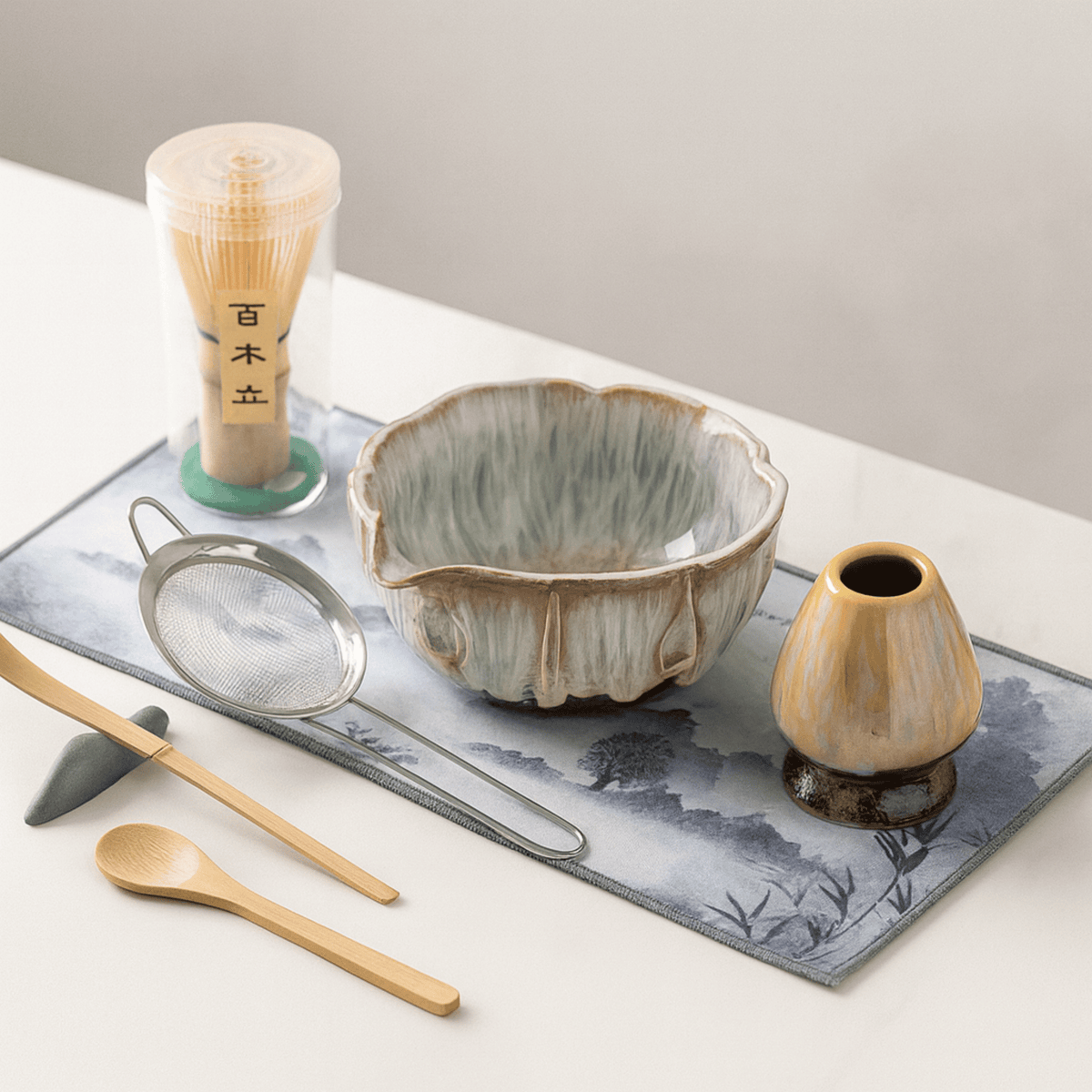 Helvano | Matcha-Set aus Keramik