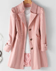 Helvano | Langer Trenchcoat für Damen