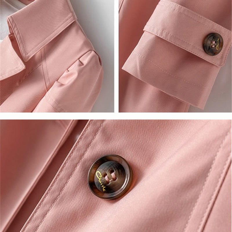 Helvano | Langer Trenchcoat für Damen