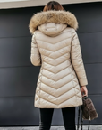 Helvano | Daunenjacke mit Fellkragen für Damen
