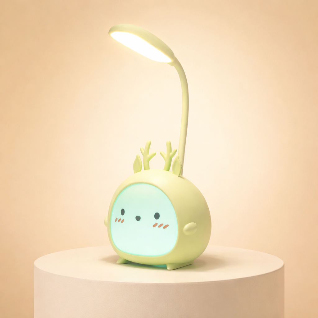 Helvano | LED-Tischlampe für Kinder mit flexiblem Arm