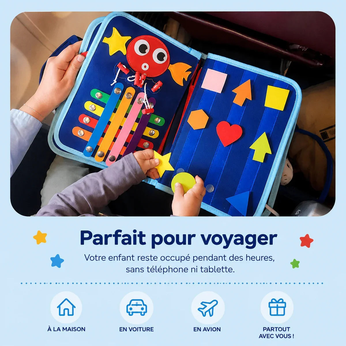 Helvano | Montessori Aktivitätsbuch für Kinder