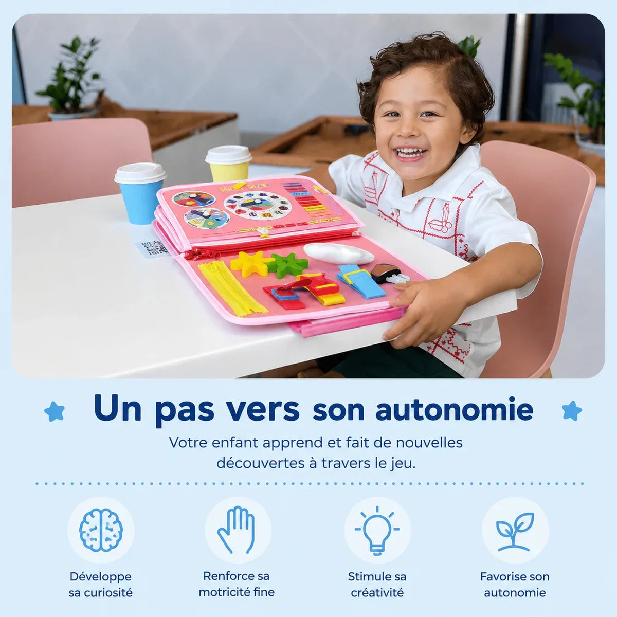 Helvano | Montessori Aktivitätsbuch für Kinder