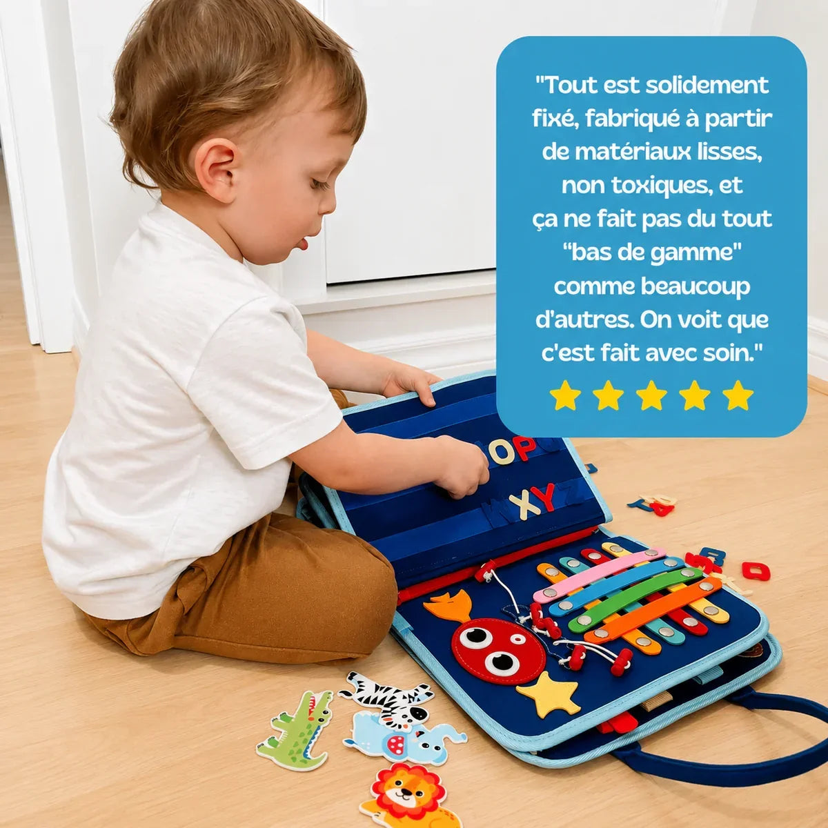 Helvano | Montessori Aktivitätsbuch für Kinder