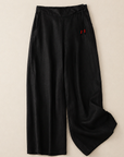 Helvano | Weite Leinenhose für Damen
