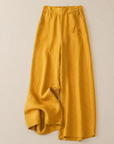 Helvano | Weite Leinenhose für Damen