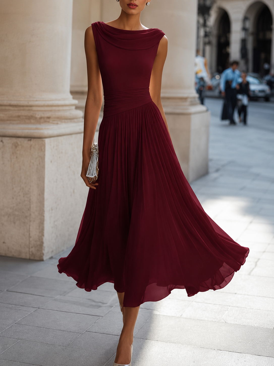 Helvano | Elegantes Midikleid für Damen