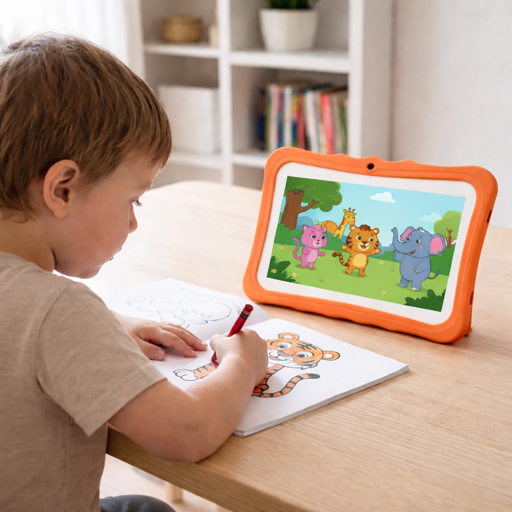 Helvano | Kinder-Tablet 7 Zoll mit Kindersicherung