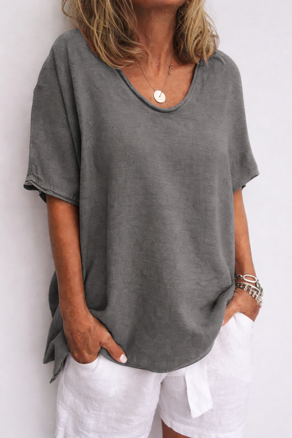 Helvano | Lockere Bluse für Damen