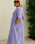 Helvano | Midikleid mit Blumenmuster für Damen