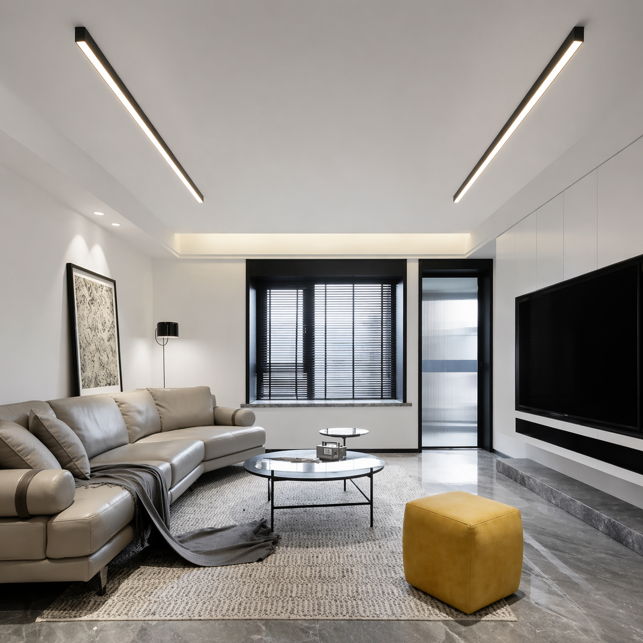 Helvano | Blendfreie LED-Deckenleuchte