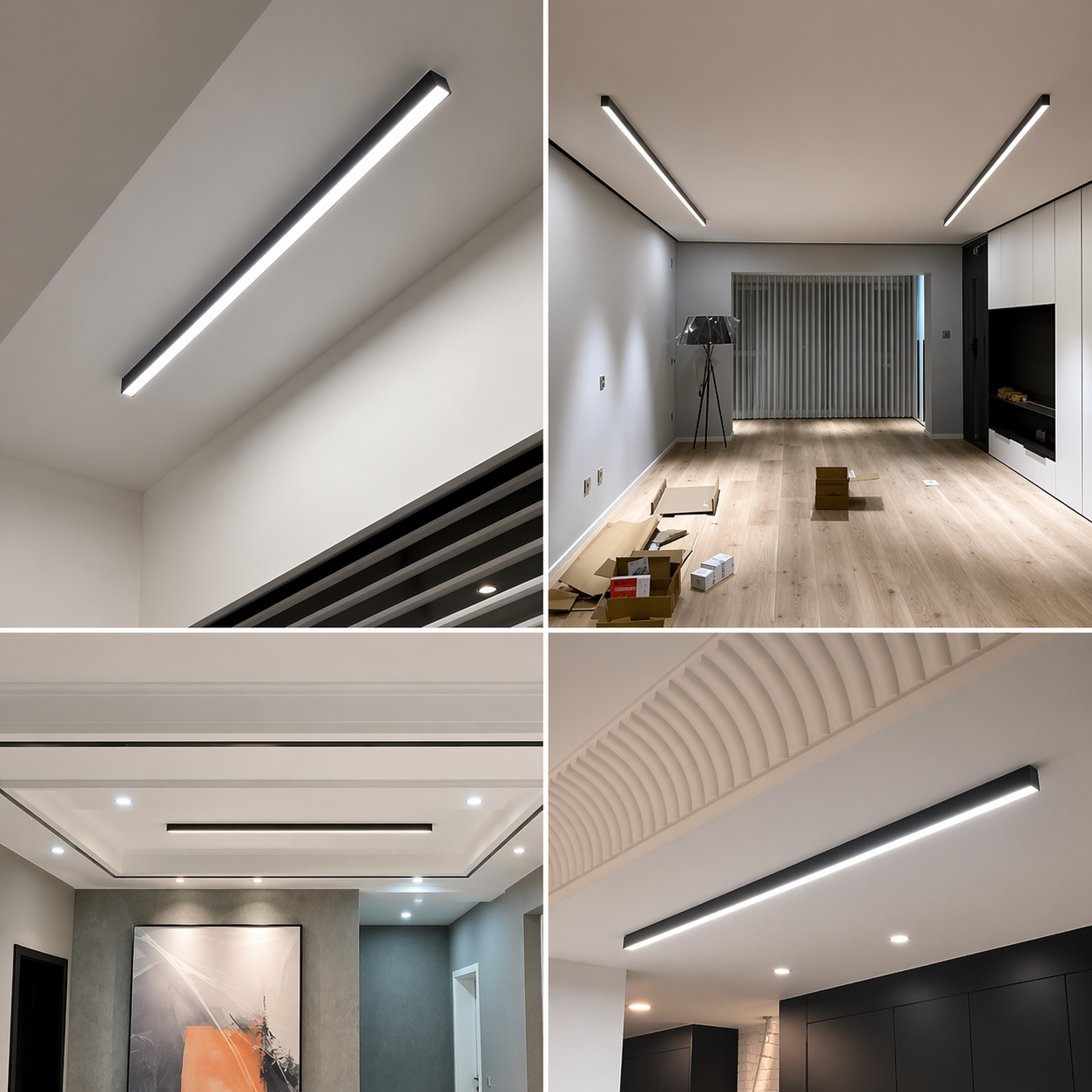 Helvano | Blendfreie LED-Deckenleuchte