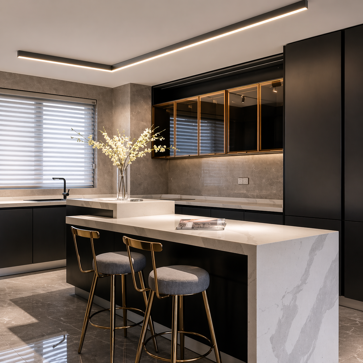 Helvano | Blendfreie LED-Deckenleuchte
