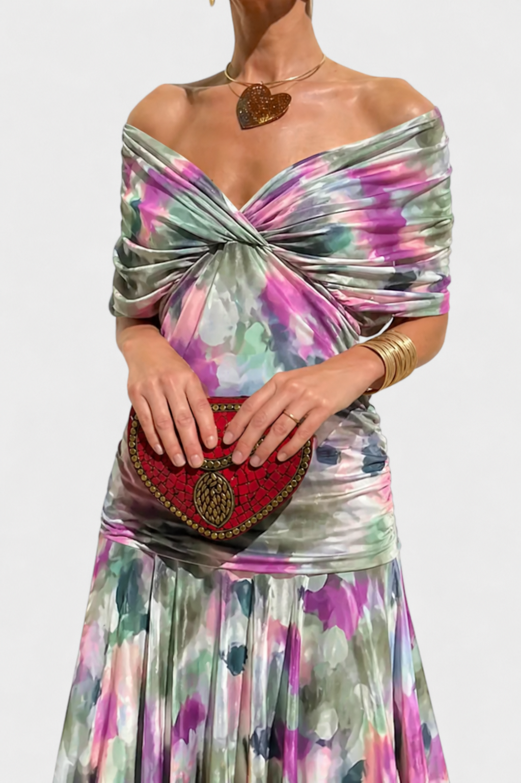 Helvano | Drapiertes Damenkleid