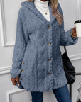 Helvano | Strukturierte Kuscheljacke für Damen