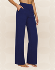 Helvano | Damenhose mit hohem Bund und Stretchbund