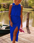 Helvano | Ärmelloses Midikleid für Damen