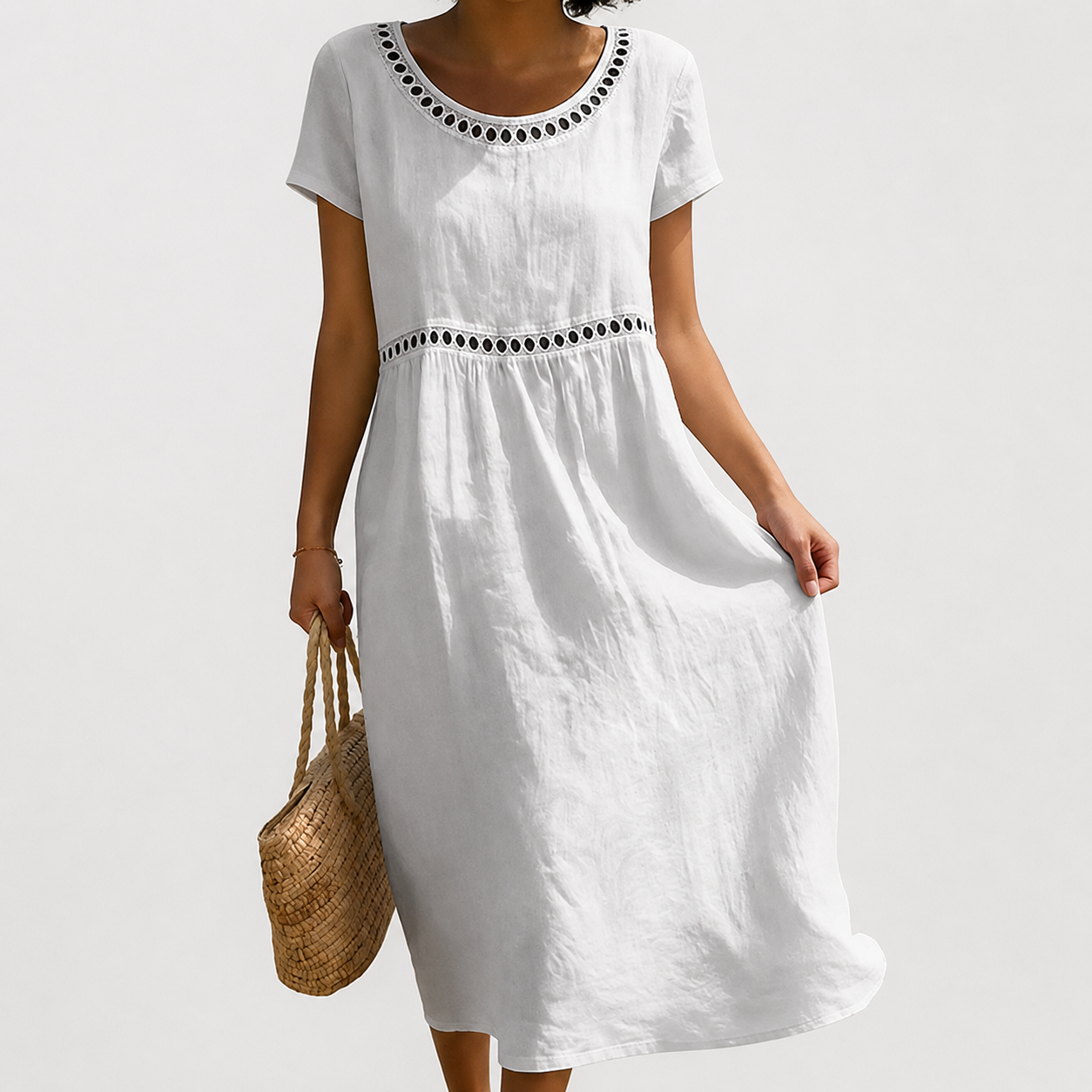 Helvano | Besticktes Sommerkleid für Damen