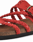 Helvano | Geflochtene Kork-Sandalen für Damen