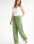 Helvano | Bequeme Leinenhose für Damen