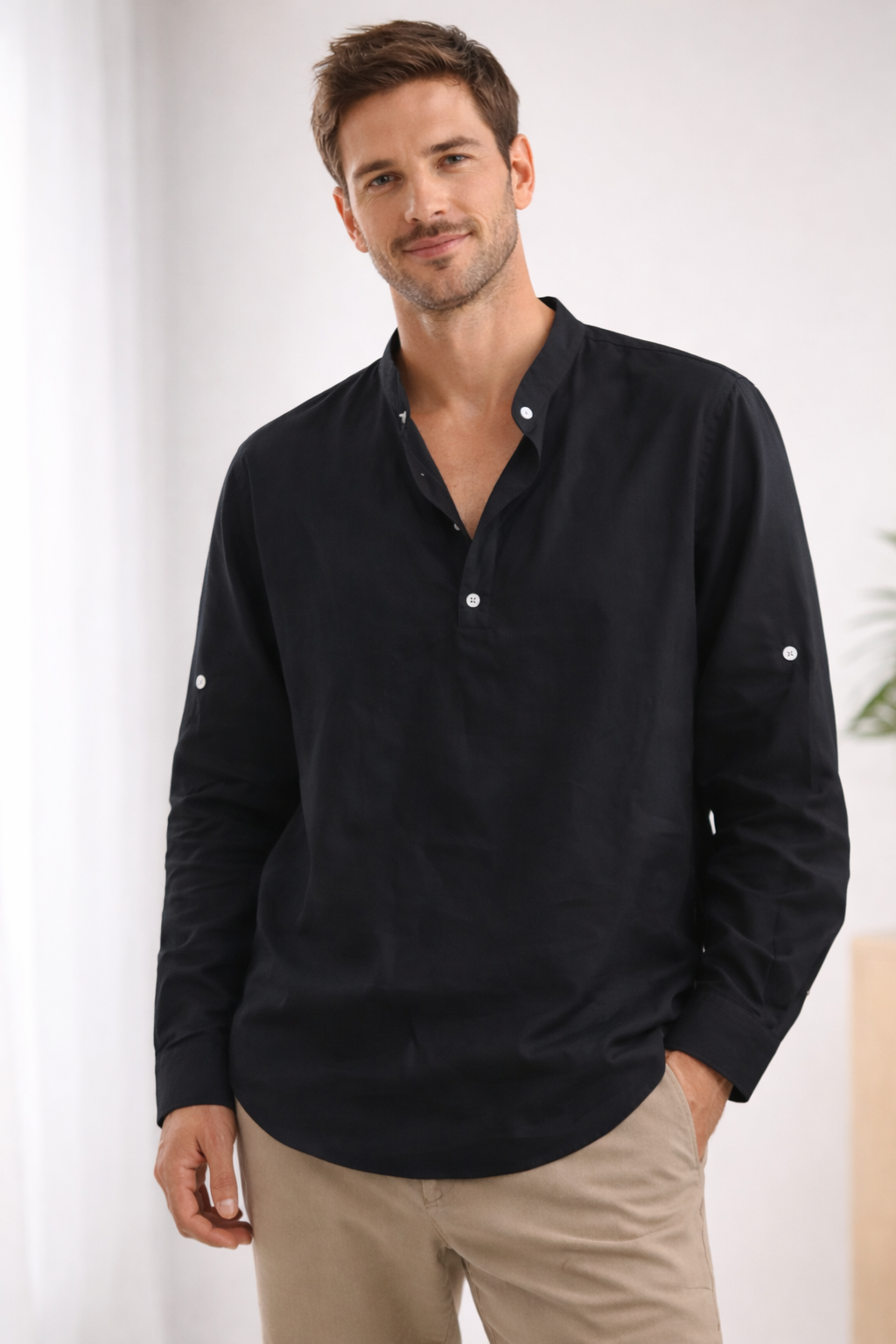 Helvano | Elegantes Herrenhemd mit Kragen