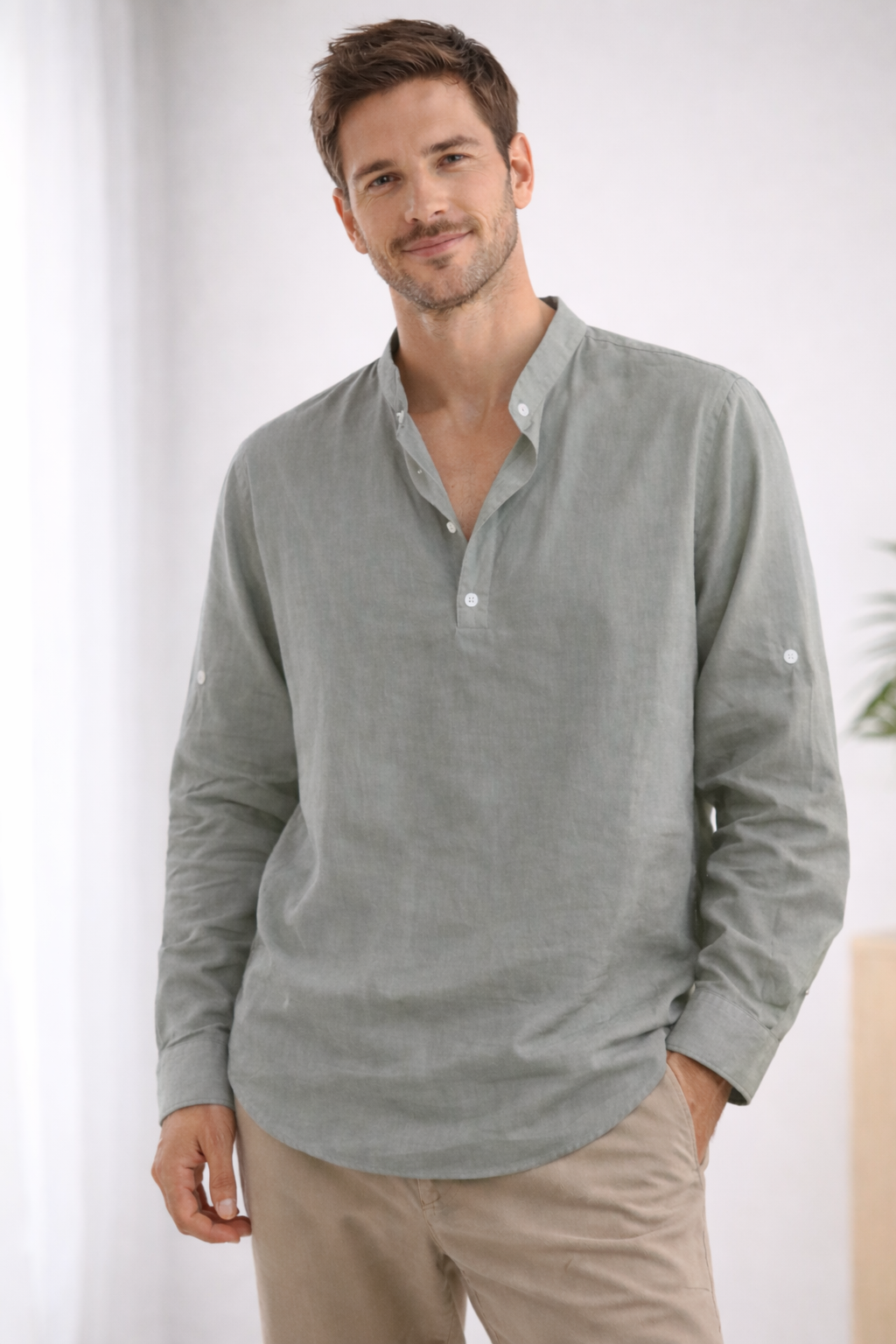 Helvano | Elegantes Herrenhemd mit Kragen