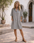 Helvano | Hemdblusenkleid für Damen