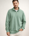 Helvano | Half-Zip Pullover mit Stehkragen für Herren