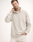 Helvano | Half-Zip Pullover mit Stehkragen für Herren